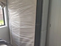Double bed mattress and base