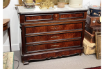 Small antique desk, Small/medium draws