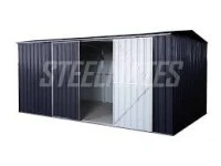 1 assembled shed