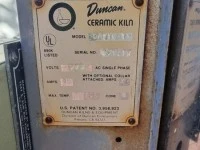 Duncan ceramic kiln