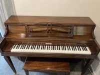 Baldwin Acrosonic Upright Piano and Piano Stool