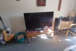 Queen bed, 2 x bedside draws sml, 1 x fridge freezer med, 1 x fridge f...