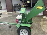Hansa Wood Chipper trailer