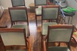 Dining table and 6 chairs