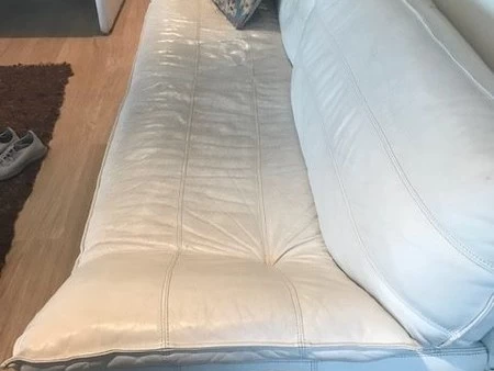Three Seater Leather Couch, Three Seater Leather Couch
