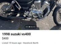 Motorcycle Suzuki Sv400