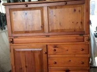 Large sewing cabinet