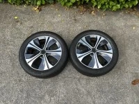 Single Nissan Leaf Spare Tyre / alloy wheel 215/50/r17
