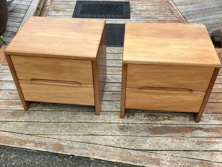 Mid Century Bedside Tables, bedsides