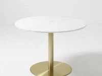 Marble & Brass 4 seater dining table