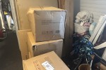 Boxed furniture + couch