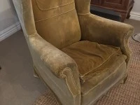 3 seater Couch & a wing back chair
