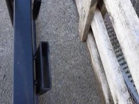 Iron bed king size