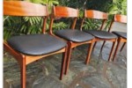 Dining chairs x 4