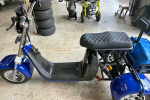 Motorcycle Electric trike Blue Harley golf trike