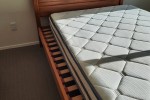 Solid Rimu Queensize Wooden Slat Bed