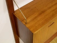 Mid Century Large Wall Units. 370cm WIDE. 214cm H.