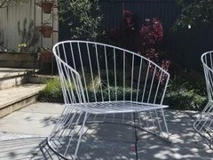Wire outdoor furniture sofa, wire outdoor furniture chair, wire outdoo...