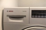 Bosch Avantixx washing machine and dryer with stacking kit with tray