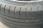 Single Nissan Leaf Spare Tyre / alloy wheel 215/50/r17