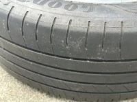 Single Nissan Leaf Spare Tyre / alloy wheel 215/50/r17