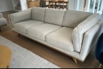 Couch, Tv cabinet, Footstool, little stool knee height
