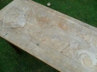Old school desk