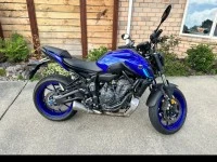 Motorcycle Yamaha Mt07