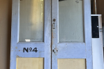 French doors without frame