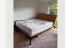 King size mattress and bed frame with headboard