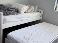 Single Bed Frame with Trundle