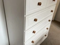 Beautiful white wooden dresser