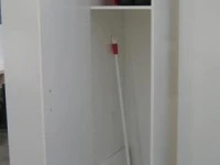 TALL GARAGE STORAGE / BROOM 400wide LH or RH - NZ MADE, cupboard - 800...