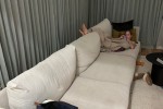 Large Fridge Freezer & heavy sofa