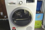 Fridge, L Couch (2), washing machine, dryer