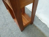 Recycled rimu bedside tables