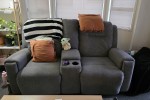 Double bed, Lazboy couches 2.5 seater and 2 seater, Dryer, Side tables...