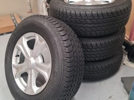 17 Inch Isuzu wheels and tyres