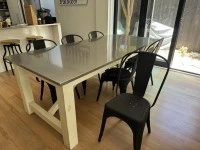 Dinning Table, 3 Dining Chairs