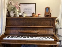 Normal and old piano