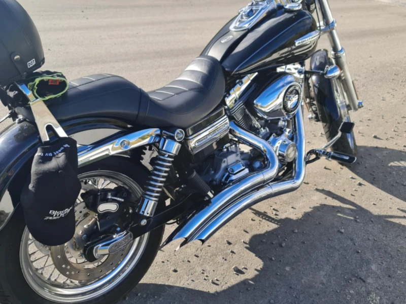 Motorcycle Harley davidson Superglide