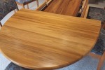 Danske Mobler rimu extendable dining table and 6 chairs