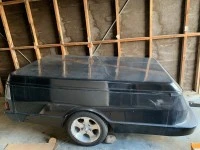 Custom Fibreglass Trailer - Unique & Hardly Used