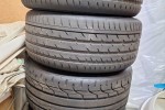 4 x wheels with tyres fitted