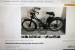 Motorcycle motobecane mobylette