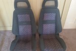 Pair of front car seats