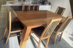 Dining table and 6 chairs