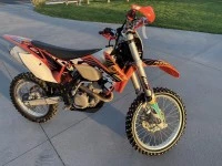 Motorcycle KTM 250 excf