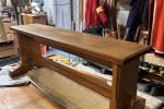 Wooden seat