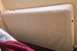 Queen Single bed, Fridge freezer, 2 seater sofa